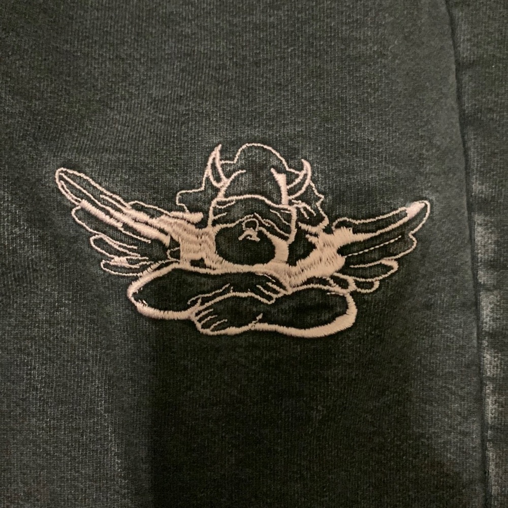 Super cute Black denim wash Boys Lie Sweats